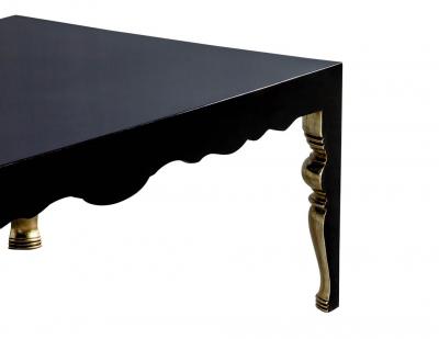Randall Tysinger Mons Cocktail Table in Black
