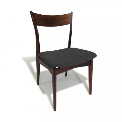 Randers M belfabrik H P Hansen for Randers Danish Rosewood Dining Chairs