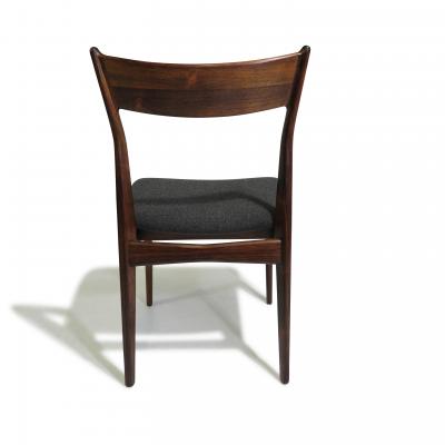 Randers M belfabrik H P Hansen for Randers Danish Rosewood Dining Chairs