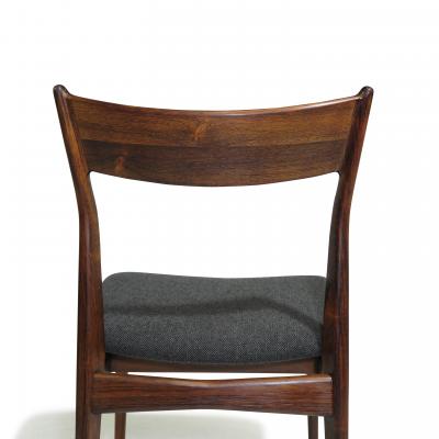 Randers M belfabrik H P Hansen for Randers Danish Rosewood Dining Chairs