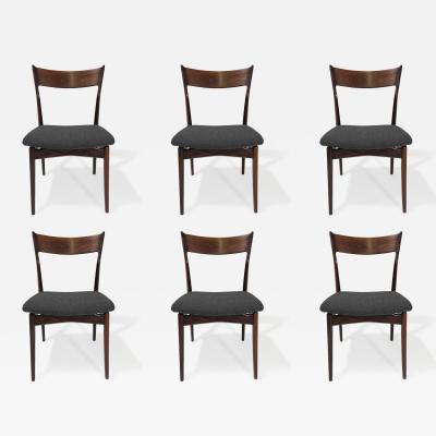 Randers M belfabrik H P Hansen for Randers Danish Rosewood Dining Chairs