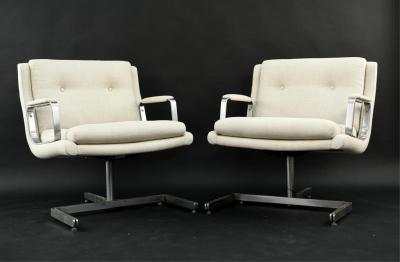 Raphael Raffel Pair of 1974 Raphael Raffel Armchairs