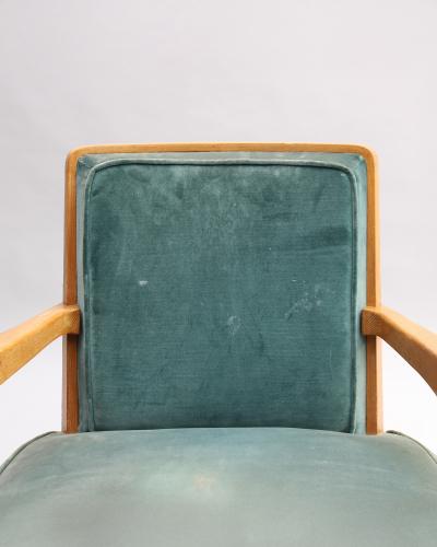 Raphael Raffel Pair of Fine French 1950s Armchairs by Raphael