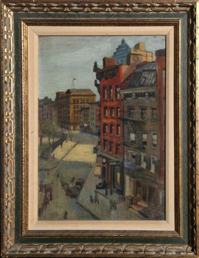 Raphael Soyer City Street