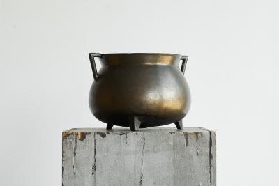 Rare 16th Century Grape or Cauldron in Solid Bronze