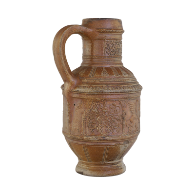 Rare 16th century Amsterdam Arms Stoneware Jug Jan Baldems Mennicken