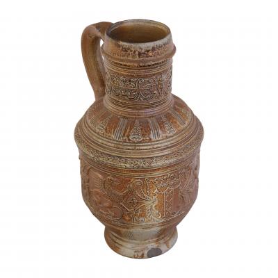 Rare 16th century Amsterdam Arms Stoneware Jug Jan Baldems Mennicken