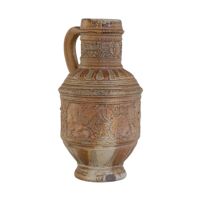 Rare 16th century Amsterdam Arms Stoneware Jug Jan Baldems Mennicken