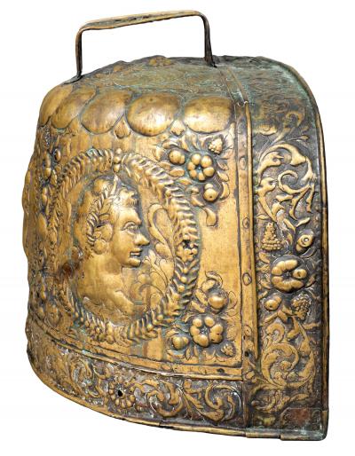 Rare 17th Century Dutch Brass Curfew