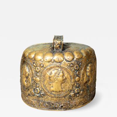 Rare 17th Century Dutch Brass Curfew