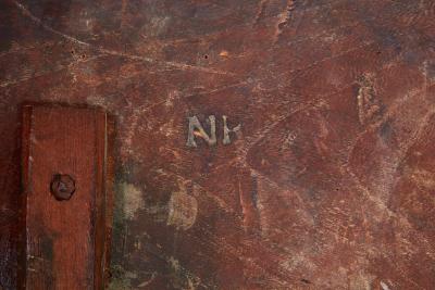 Rare 18th c Lobster Pot Windsor Armchair