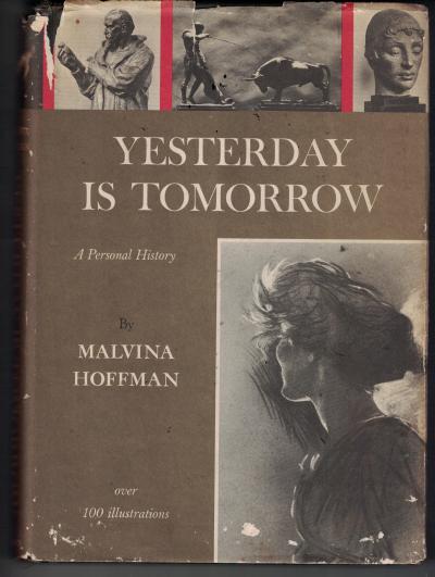 Rare American Bronze Sculpture Bust of Unknown Woman by Malvina Hoffman