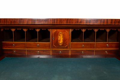 Rare American Federal Mahogany Cylinder Desk Baltimore or Annapolis ca 1800