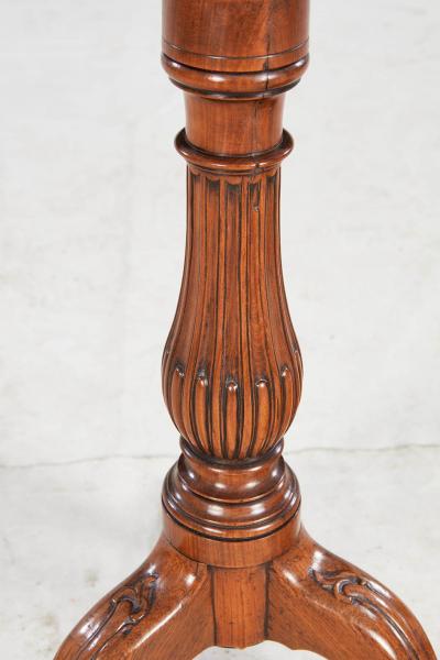Rare Anglo Chinese Rosewood Tripod Tea Table