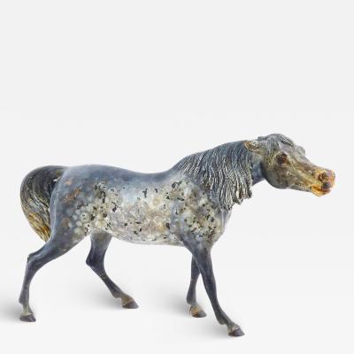 Rare Antique Austrian Vienna Arabian Bronze Horse Sculpture Figure