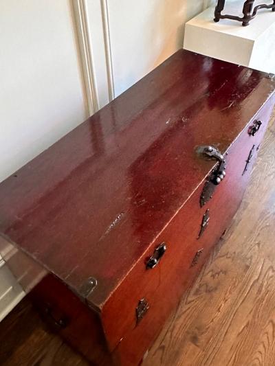 Rare Antique Korean Bandaji Chest South Jolla Joseon Dynasty