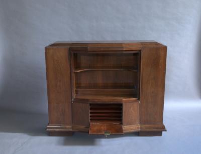 Rare Art Deco Collector Cabinet