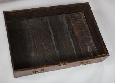 Rare British Colonial Macassar Ebony Bureau Bookcase c 1720