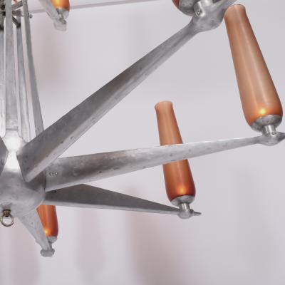 Rare Chandelier Petrolium Club Huston