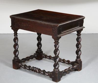 Rare Charles II Single Drawer Side Table