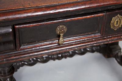 Rare Charles II Single Drawer Side Table