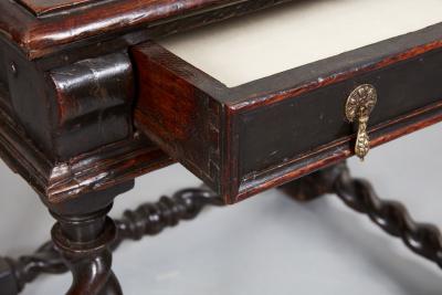 Rare Charles II Single Drawer Side Table