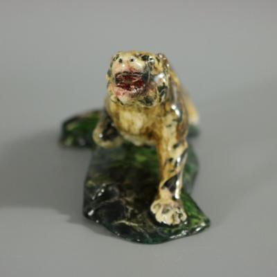 Rare Clement Massier Prowling Tiger Figure