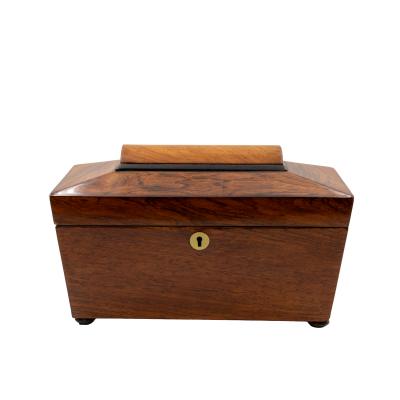 Rare Collection of Six Early English Boxes Early Victorian Circa 1840 1850