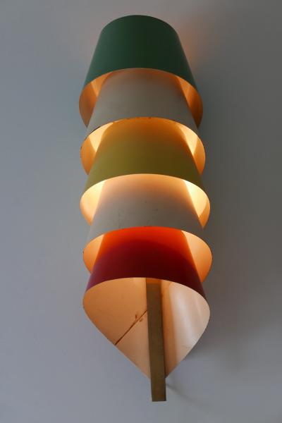Rare Decorative Mid Century Modern Sconce or Wall Lamp Scandinavia 1960s