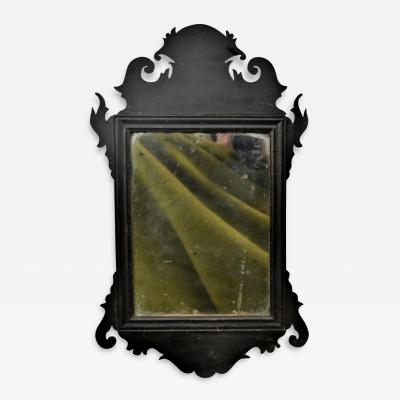 Rare Diminutive 18th Century American Chippendale Mirror