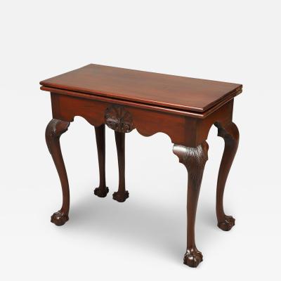 Rare Diminutive Five Leg Games Table