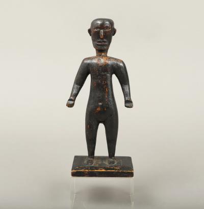 Rare Early Carved Full Length Figure