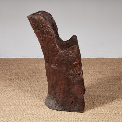 Rare Early English Dugout Armchair