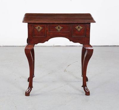 Rare Early George II Oak Lowboy c 1730 45