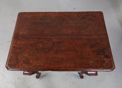 Rare Early George II Oak Lowboy c 1730 45