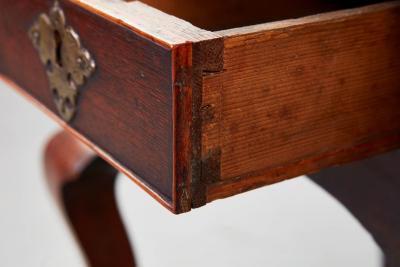Rare Early George II Oak Lowboy c 1730 45
