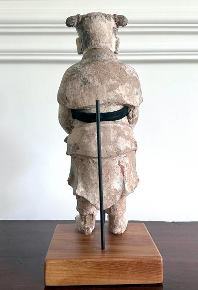 Rare Early Korean Buddhist Boy Attendant Figure Dongja Joseon Dyasty