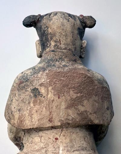 Rare Early Korean Buddhist Boy Attendant Figure Dongja Joseon Dyasty