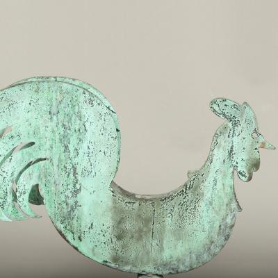 Rare Early Rooster Weathervane
