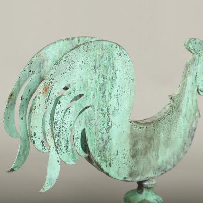 Rare Early Rooster Weathervane