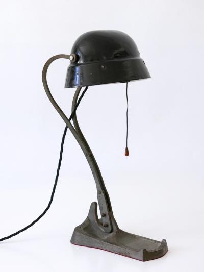 Rare Elegant Art Nouveau Desk Light or Table Lamp Rein Licht 1910s Germany