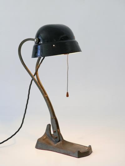 Rare Elegant Art Nouveau Desk Light or Table Lamp Rein Licht 1910s Germany