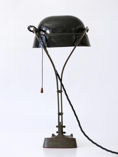 Rare Elegant Art Nouveau Desk Light or Table Lamp Rein Licht 1910s Germany