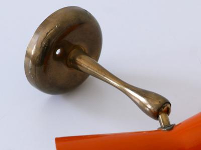 Rare Elegant Mid Century Modern Diabolo Sconce or Wall Lamp Germany 1950s