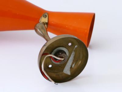 Rare Elegant Mid Century Modern Diabolo Sconce or Wall Lamp Germany 1950s