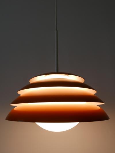 Rare Elegant Mid Century Modern Pendant Lamp or Hanging Light Germany 1960s