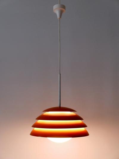 Rare Elegant Mid Century Modern Pendant Lamp or Hanging Light Germany 1960s