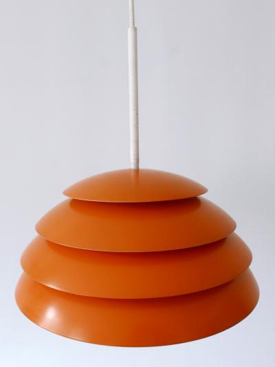 Rare Elegant Mid Century Modern Pendant Lamp or Hanging Light Germany 1960s