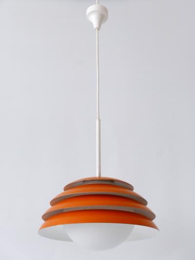 Rare Elegant Mid Century Modern Pendant Lamp or Hanging Light Germany 1960s