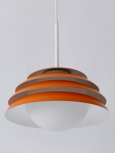 Rare Elegant Mid Century Modern Pendant Lamp or Hanging Light Germany 1960s